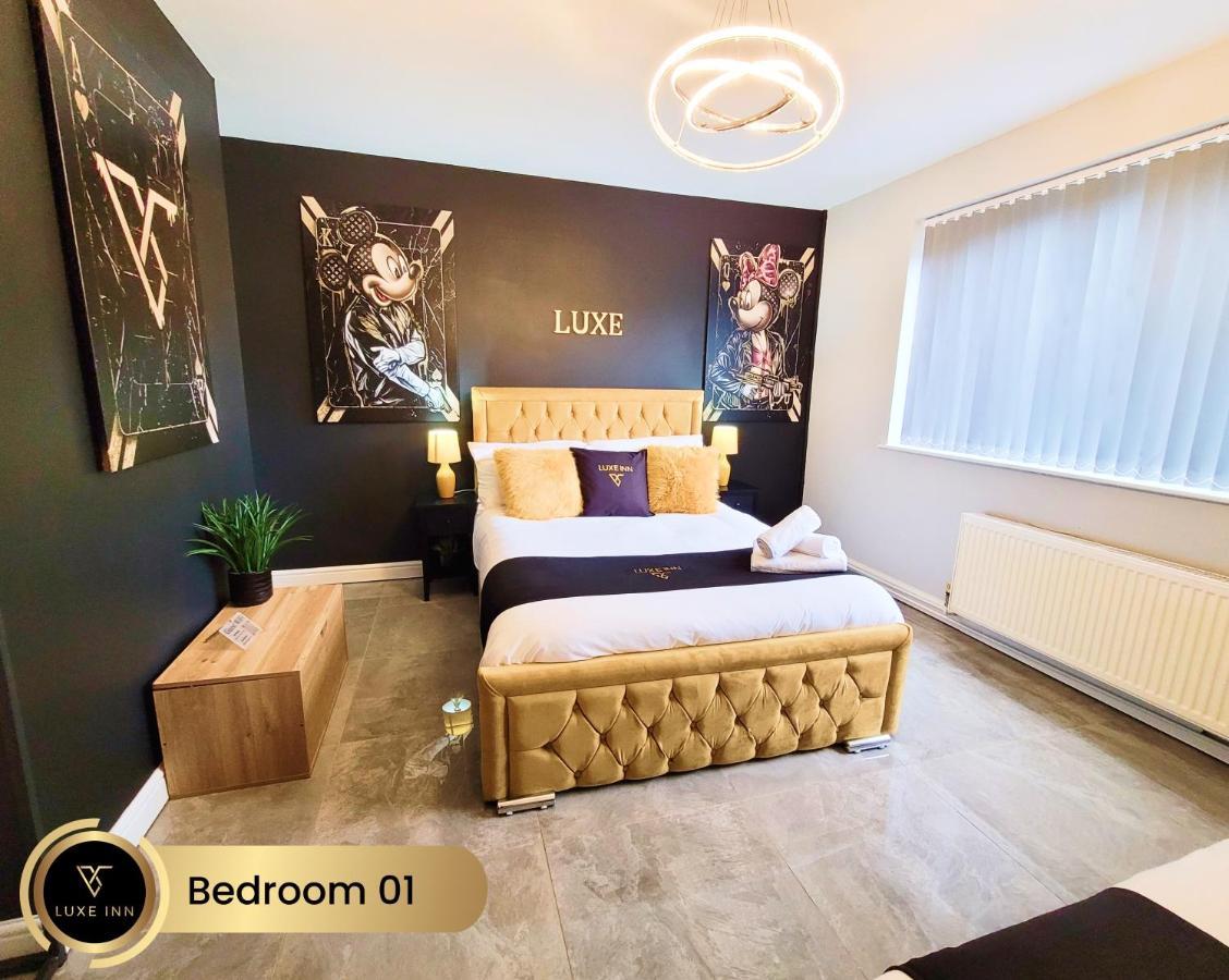 Nr Birmingham City Centre, 5 Bed, Luxe Inn Exterior photo