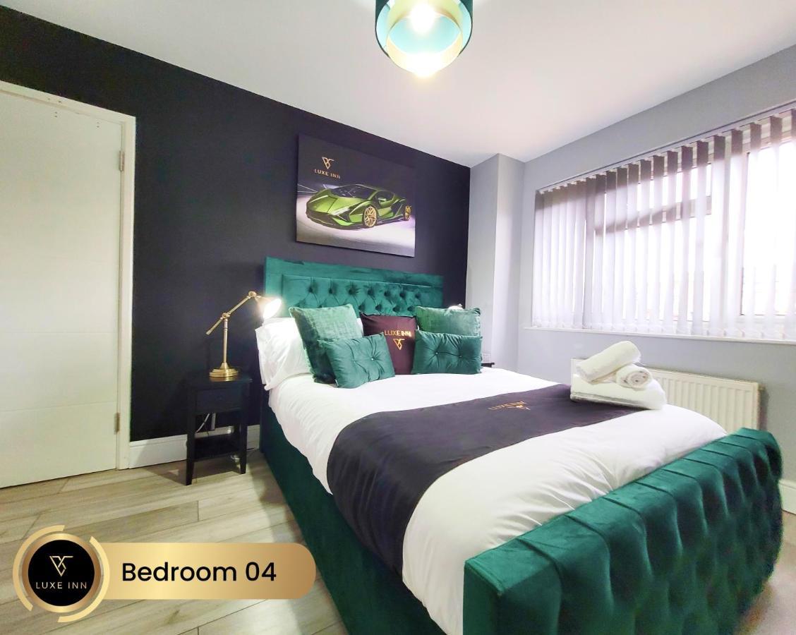 Nr Birmingham City Centre, 5 Bed, Luxe Inn Exterior photo